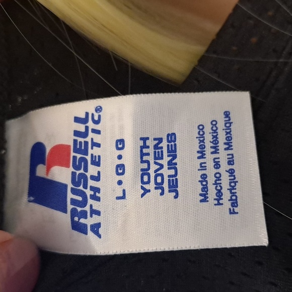 NWOT Russell Authentic Youth Belt Length Football Jersey with Elastic Sl… - Picture 6 of 9